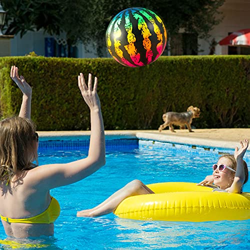 Hiboom Swimming Pool Diving Balls Underwater, Pools Toys Ball with Water Filling Adapter for Under Water Passing, Dribbling, Diving and Pool Games for Teens, Adults(Multi Color Style) - style: Multi Color Style