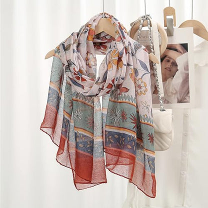 vimate 여성용 경량 면 스카프 패션 헤드 커버 히잡 보일 스카프 숄 랩 - color: J2#.style 39