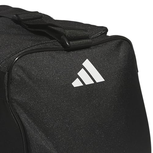 adidas Power Gym Bag – Lightweight Small Duffel, Black/White, OSFA - color: Black/White