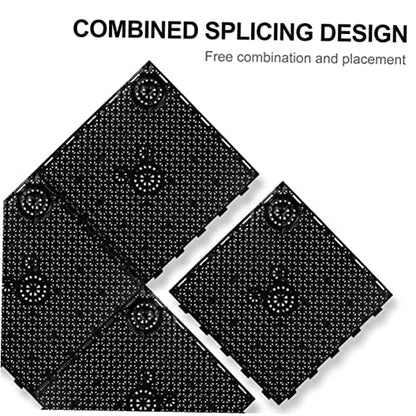 Kisangel 5pcs Aquarium Divider Bottom Plate Fish Tank Splicing Grid Water Permeability Flexible Partition Net for Customizing Fish Tank Compartments