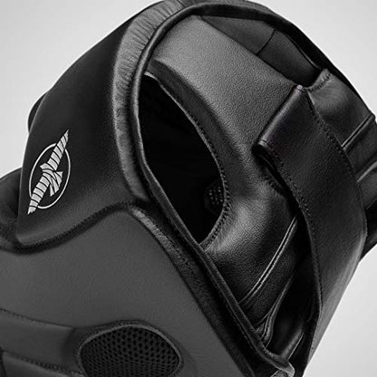 Hayabusa T3 Adjustable MMA Headgear - color: Black, size: Large