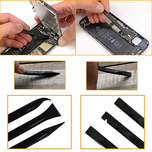 Screen repair tool 9-piece set, heavy-duty suction cup, pry tool, suitable for iPhone, iPad, iMac, MacBook, tablet, laptop, Samsung and other LCD screen opening tools