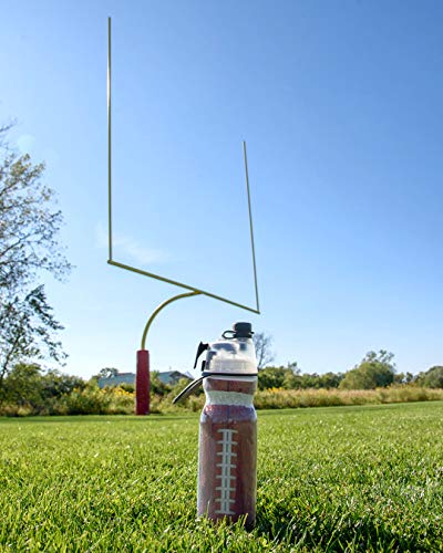 O2COOL Mist N Sip 20 oz Misting Reusable Sports Water Bottle Football | Yes - color: Football, style: 1 Pack