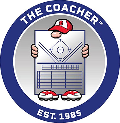 Premium Dry Erase Magnetic Badminton or Pickleball Coaching Coach Board Clipboard - Made in The USA - Double-Sided - Training Aids Equipment Gear - style: 4 Ceramic Player Magnets
