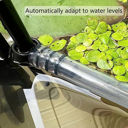HOZOE Floating Plant Fence for Aquarium, Separates Plants, Automatically Adjusts Height with Water Level, Suitable for Most Aquariums. (1 PCS) - style: 1 PCS