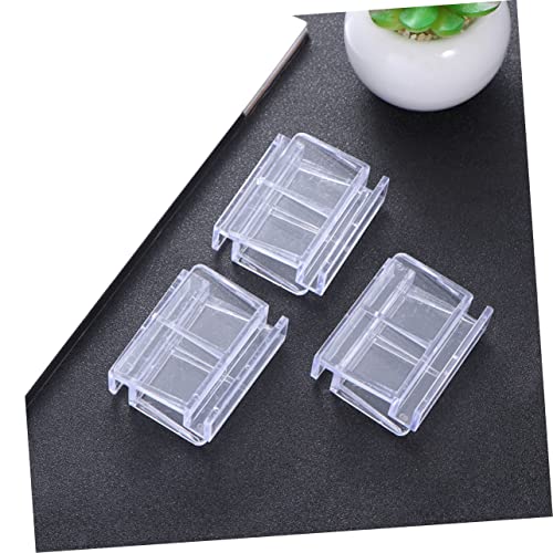 BESPORTBLE 10pcs 6mm Fish Tank Cover Holder Acrylic Support Bracket for Fish Tank Aquarium