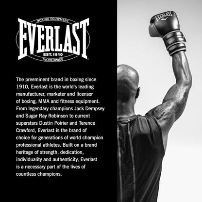 Everlast Speed Punching Bag | Speed Bag for Boxing & MMA | Durable Reflex Training Boxing Bag for Hand Speed, Accuracy & Home Gym Workouts - style: Bag - Powerlock