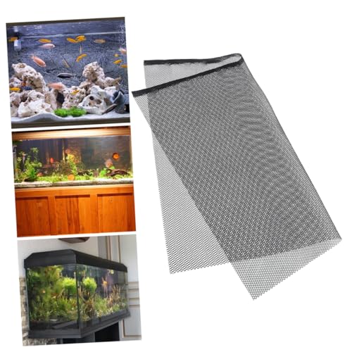COLLBATH Fish Tank Top Covers Aquarium Terrarium Covers -Jump Netting Mesh Lid for Aquarium Fish Tank Separator
