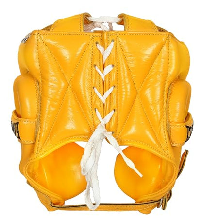 Casanova Boxing® Headgear Cheek Guard Protection for Men Woman - Boxing, Martial Arts, MMA, Kickboxing, Muay Thai, Contact Sport, Sparring, Training - Yellow - size: Large / Extra Large