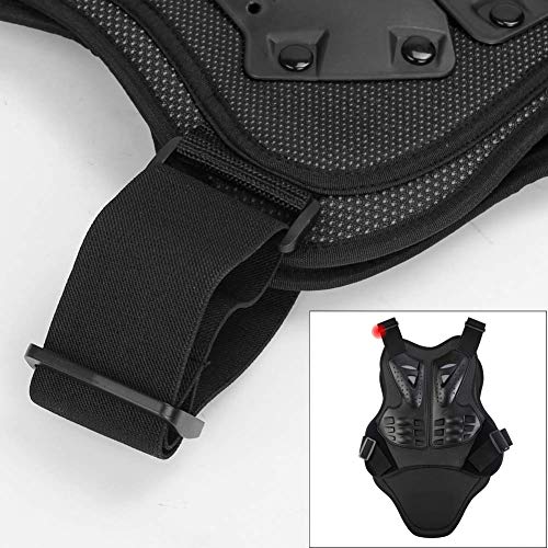 PELLOR Motorcycle Armor Vest Chest Back, Motocross Body Guard Vest Skiing Riding Skating Anti-Fall Vest Protective Gear - size: Medium