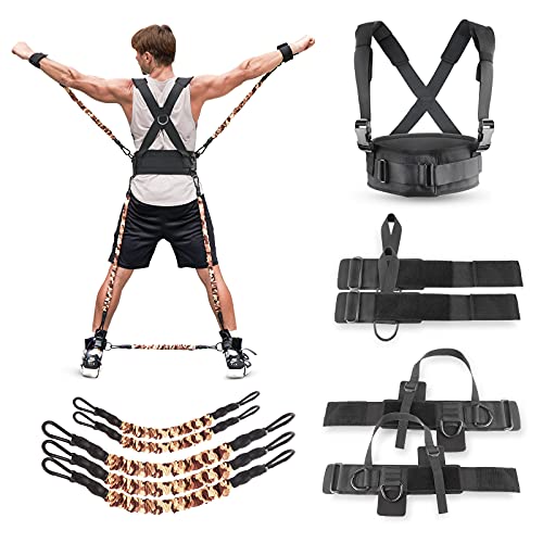 Speed Strength and Agility Resistance Bands - color: 300 lbs