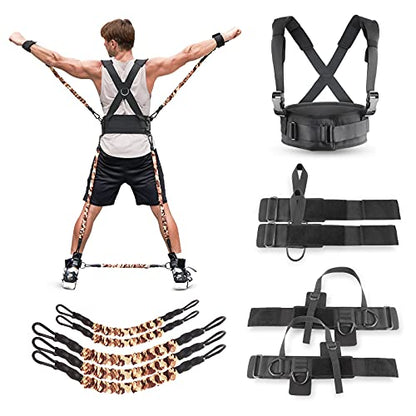 Speed Strength and Agility Resistance Bands - color: 300 lbs