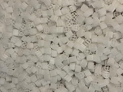K1 Bio Filter Media Moving Bed Biofilm Reactor (MBBR) for Aquaponics, Aquaculture, Hydroponics - Ponds - Aquariums by Wholesale Koi Farm, (2 Cubic Feet)