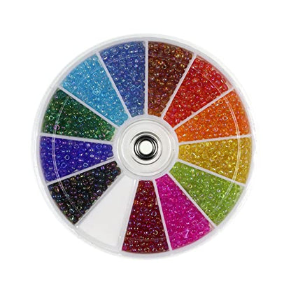 Greatfishing 1000pc Mixed Colors Fly Hook Beads Fly Hook Head Binding Material Color Reflective Head Beads Fly Tying Materials