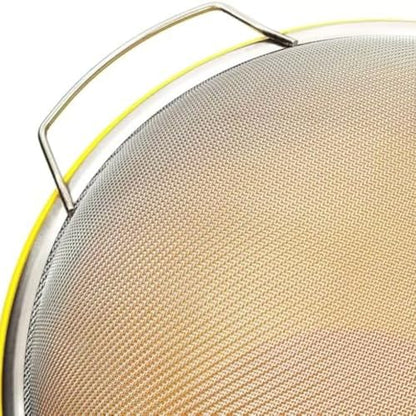Fine Mesh Stainless Steel Bucket Filter Screen for 5 Gallon Buckets, Suitable for Filtering Paint, Rice, Honey, and Aquarium Cleaning
