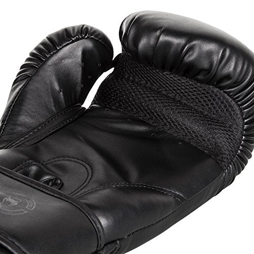 Venum Challenger Boxing Gloves - color: Black/Black, size: 12-Ounce, style: Challenger 2.0