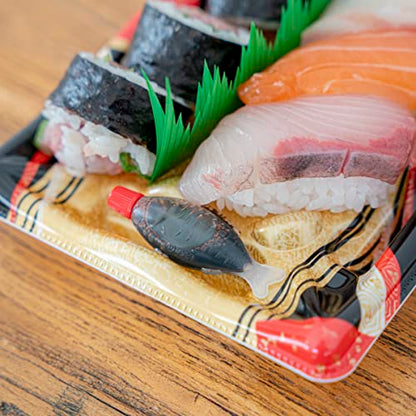 Japanese Soy Sauce Fish-shaped Bottles Tarebin 4ml 100pcs, Made in Japan for Bento Box, Mini Disposable Bottles, Kitchen, Seasoning, Dressing, Sauce - size: 100pcs