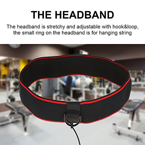 Speed Punching Ball, enhances Reaction Coordination Speed Punching headball Set Adjustable Headband for Home Gym Boxing Fitness Adults Kids