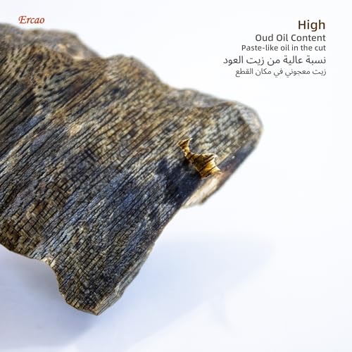 Chinese Natura Kynam Agarwood （Qinan Oud） - Boasts a Distinctly Unique Aroma, Ideal for Home Incense, Meditation & More | Sustainable Harvesting (Weight 20g -Upper Medium Grade -Block) - color: Weight 20g -Upper Medium Grade -Block