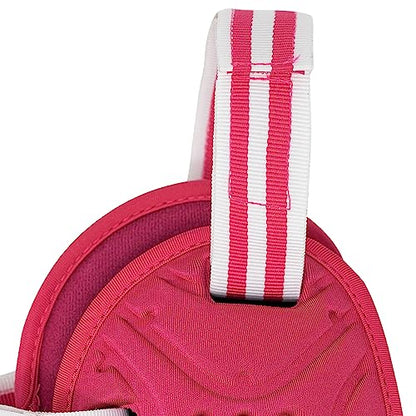 Adidas Youth Wizard Wrestling Ear Guard - color: Pink/White