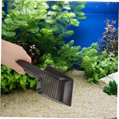 balacoo 2pcs Aquarium Sand Shovel Gravel Scoop for Fish Tank Cleaning Effortless Sand Removal Tool for Freshwater Aquariums User-Friendly Skill Levels
