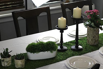 Preserved Moss Runner and Mats (12in x 6ft) - color: 12in X 6ft