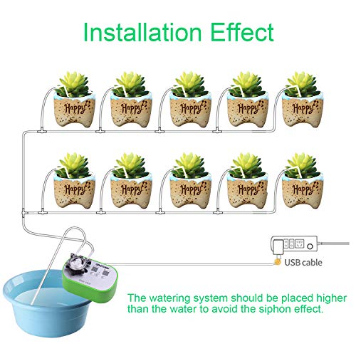 HUIOP Timed Dosing Peristaltic Pump Metering Pump Smart Watering Device Amount Timing Control with 5 Meter Hose 160ml/min for Aquarium Laboratory Home Office,Dosing Peristaltic Pump