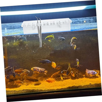 Aquarium Tool Holder Fish Tank Organizer for Scissors Tweezers and Tongs Durable and Stable Rack with Multiple for Easy Tool Access for Aquatic Plant