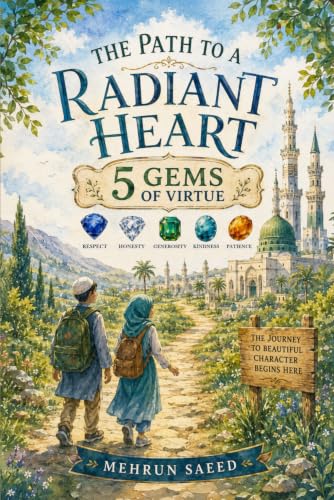 The Path To A Radiant Heart: 5 Gems of Virtue: Islamic Stories for Young Muslims to Learn Good Manners (Akhlaq and Adab)| Character Building book for Kids Ages 7-14 (Journey of the Heart Series)