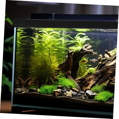 POPETPOP 1set Edge Protector for Fish Aquarium Trim Strip Prevents Spills and Easy Access for Feeding and Care