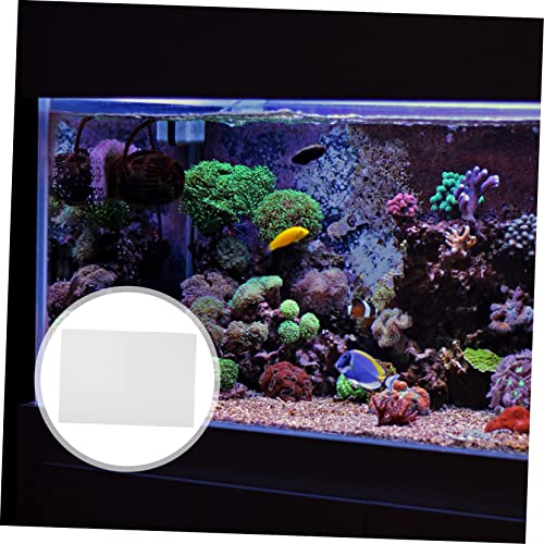 GALPADA Thickened Aquarium Bottom Mat Non- Fish Tank Cushion Pad for Shock Absorption and Heat Insulation Fish Tank Mat for Home Use - color: White