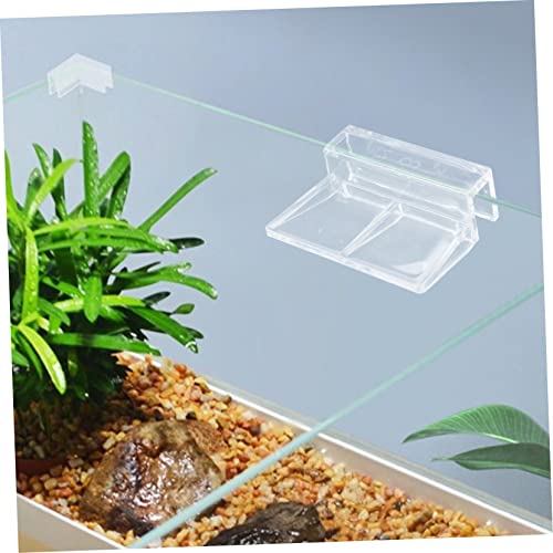 Toddmomy 10pcs Aquarium Cover Frame Support Racks Durable Fish Tank Brackets for Secure Covers Professional Accessories for Fish Tank Setup and Maintenance