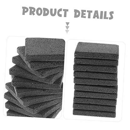 Toddmomy 10pcs Base Mount Support Bracket Ceramic Base for Fish Aquarium Freshwater Tank