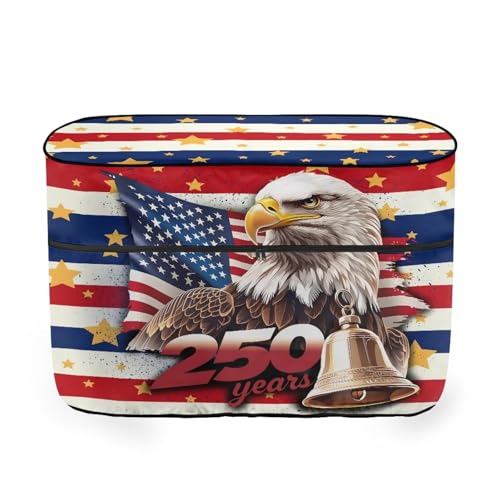 250th Anniversary USA Camper Dual 30lb RV Propane Tank Cover Travel Trailer Propane Tank Cover Waterproof Heavy Duty Propane Gas Cylinder Cover - color: 250th Anniversary USA, size: M(30LB)