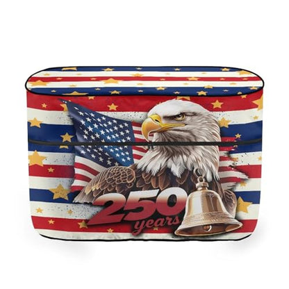 250th Anniversary USA Camper Dual 30lb RV Propane Tank Cover Travel Trailer Propane Tank Cover Waterproof Heavy Duty Propane Gas Cylinder Cover - color: 250th Anniversary USA, size: M(30LB)