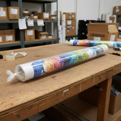20PCS 6" x 30" Extra Long Clear Plastic Sleeves for Posters and Banners | Heavy Duty, 2 Mil Thick, Flat Open, Long Tube Storage Bags for Packaging Blueprint, Fishing Rods & Large Narrow Items - color: 6" x 30"-20PCS