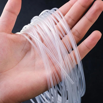 YSIL Silicone Tubing 3/8" ID×1/2" OD 3FT Food Grade Pure Silicone Tube Hose | Flexible High Temp for Home Brewing, Winemaking, Beer Line, Kegerator, Aquaponics, Aquarium - size: 3/8"ID×1/2"OD, style: 3.28 Feet Length