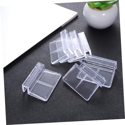 KESYOO 10Pcs Plastic Fish Tank Cover Brackets Support for Aquariums and Aquarium Accessories for Home Fish Tanks