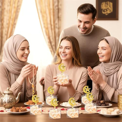 Ramadan Eid Gifts - 12 Sets Bulk Muslim Prayer Beads with Boxs Eid Mubarak Party Favors Gifts Islamic Party Supplies Religious Jewelry Favors for Ramadan Wedding Islamic Festival Birthday
