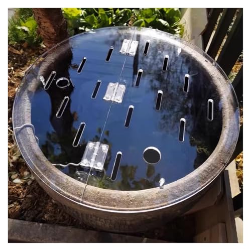 Customizable Acrylic Fish Tank Cover - Anti-Jump Flip-Top Lid, Cat-Proof Design, Airflow Vent, Ideal for Aquariums, Pet Owners & Fish Enthusiasts - size: 75cm/30in