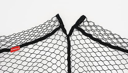 Rubber Coated Replacement Fishing Net Hook Resist Large Deep Fish Net Mesh | Replacement Landing Net Mesh,Rubber Coated Net Bag for Big Catfish Trount Salmon Pike Musky,Fits Freshwater Saltwater - color: 3/4" Mesh, size: XL:34.6"Dia.-36"Depth-109"Circumfe