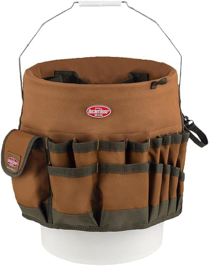Bucket Boss The Bucketeer Bucket Tool Organizer in Brown, 10030 (Pack of 6) - size: (Pack of 6)