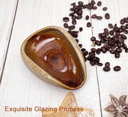 Coffee Bean Dosing Cup, Ceramic Dosing Dish for Coffee Beans, Coffee Bar Accessories