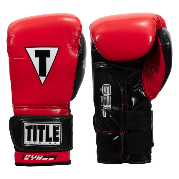TITLE Boxing Gel Glory Super Bag Gloves 2.0 - Boxing Gloves, Punching Bag Gloves, Kickboxing Gloves, Punching Gloves, Heavy Bag Gloves, Boxing Gloves Men, Boxing Gloves Women, Boxing Equipment - color: Red/Black, size: 14 oz