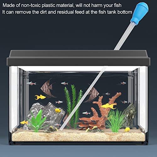 Fish Water Changer Aquarium Dropper Pipette Feeder Manual Waste Cleaner