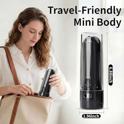 Portable Bidet for Travel,Personal Hygiene Sprayer Bottle for Women Men - color: Black