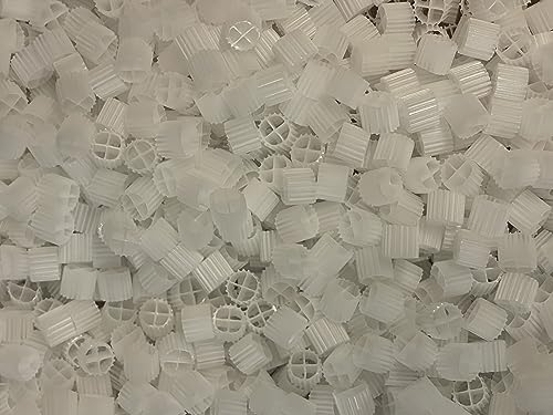K1 Bio Filter Media Moving Bed Biofilm Reactor (MBBR) for Aquaponics, Aquaculture, Hydroponics - Ponds - Aquariums by Wholesale Koi Farm, (2 Cubic Feet)