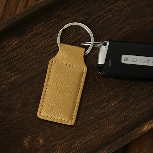 LaserGram Rectangle Keychain, Allah 2, Personalized Engraving Included (Gold) - color: Gold