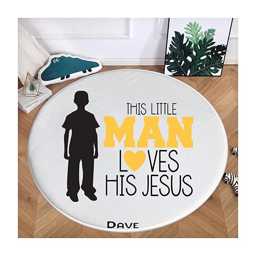 Personalized Kids Prayer Mat with Bible Verse and Custom Name