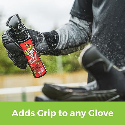 gloveglu Goalkeeper Glove Spray Bundle | 120ml Goalkeeper Glove MEGAgrip Spray + 50ml Goalkeeper Glove Wash & Prepare Spray | Ideal for Goalies, Soccer Training & Match Day Performance - style: MegaGrip + AquaGrip